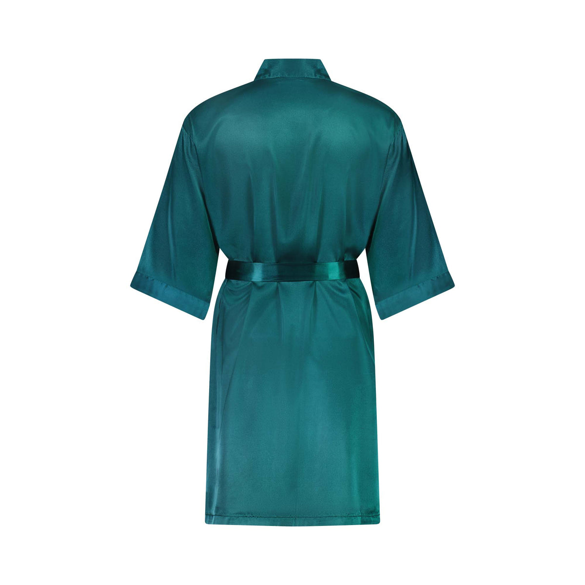 Alexa Satin Robe - Emerald Green – The Sleepover