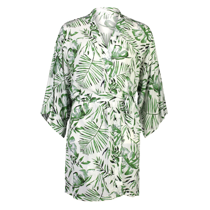 Hamptons Robe - Tropical Palm