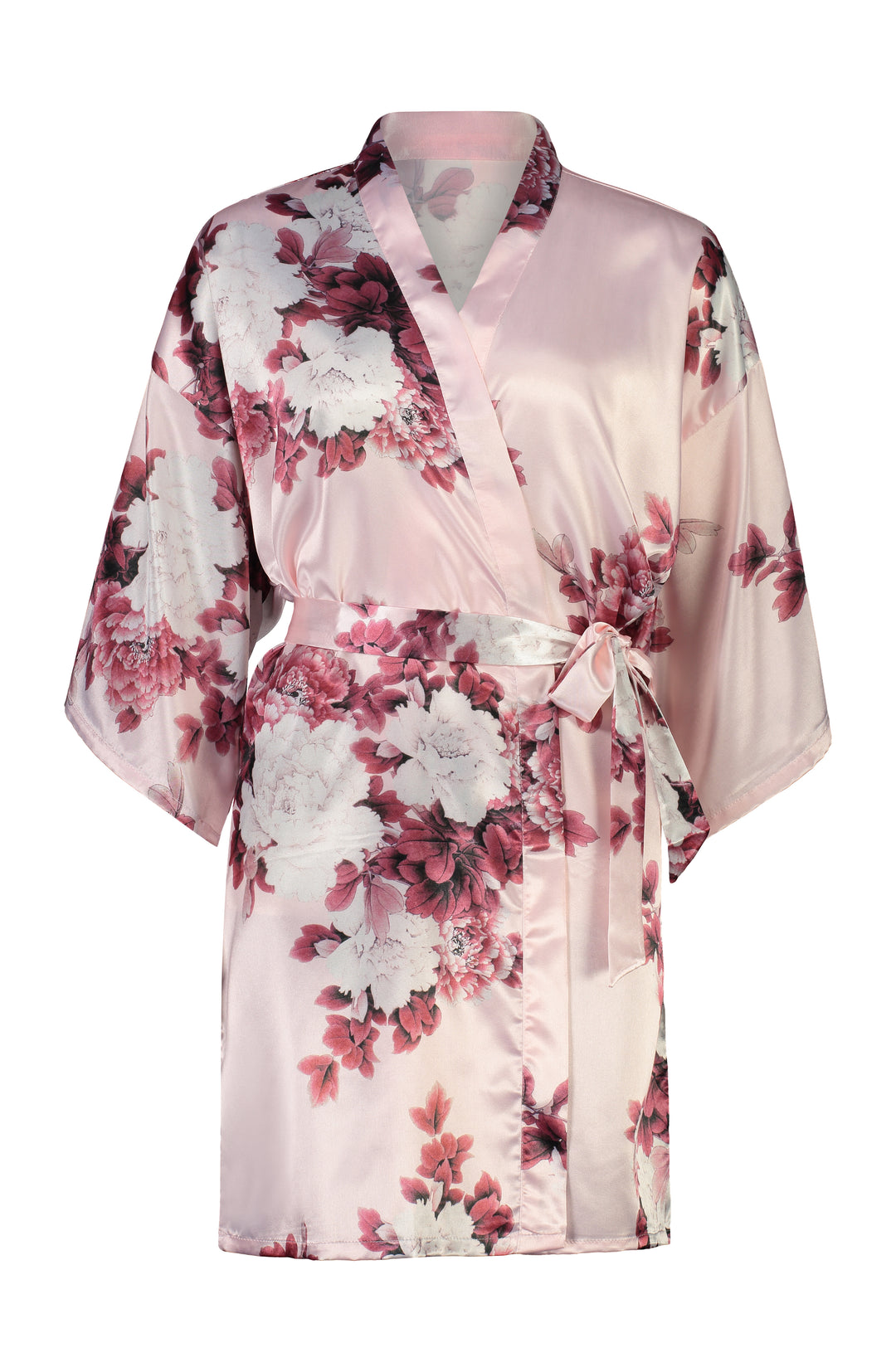 Isla Floral Robe - Blush