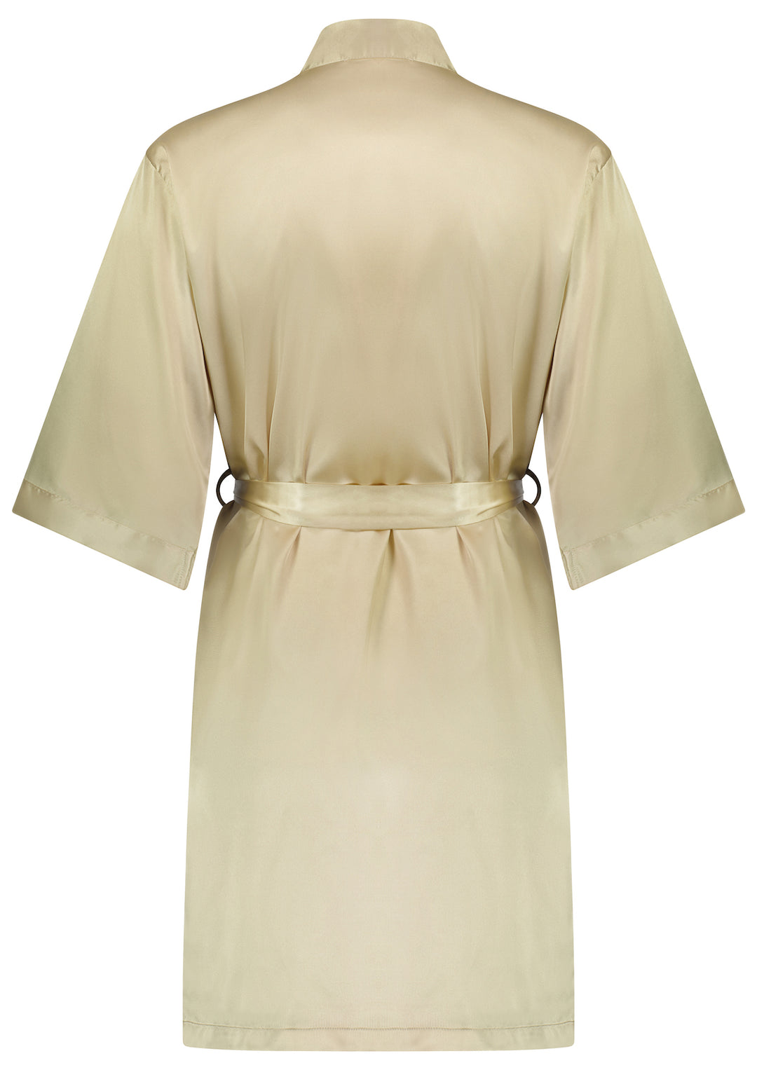 Alexa Satin Robe - Champagne