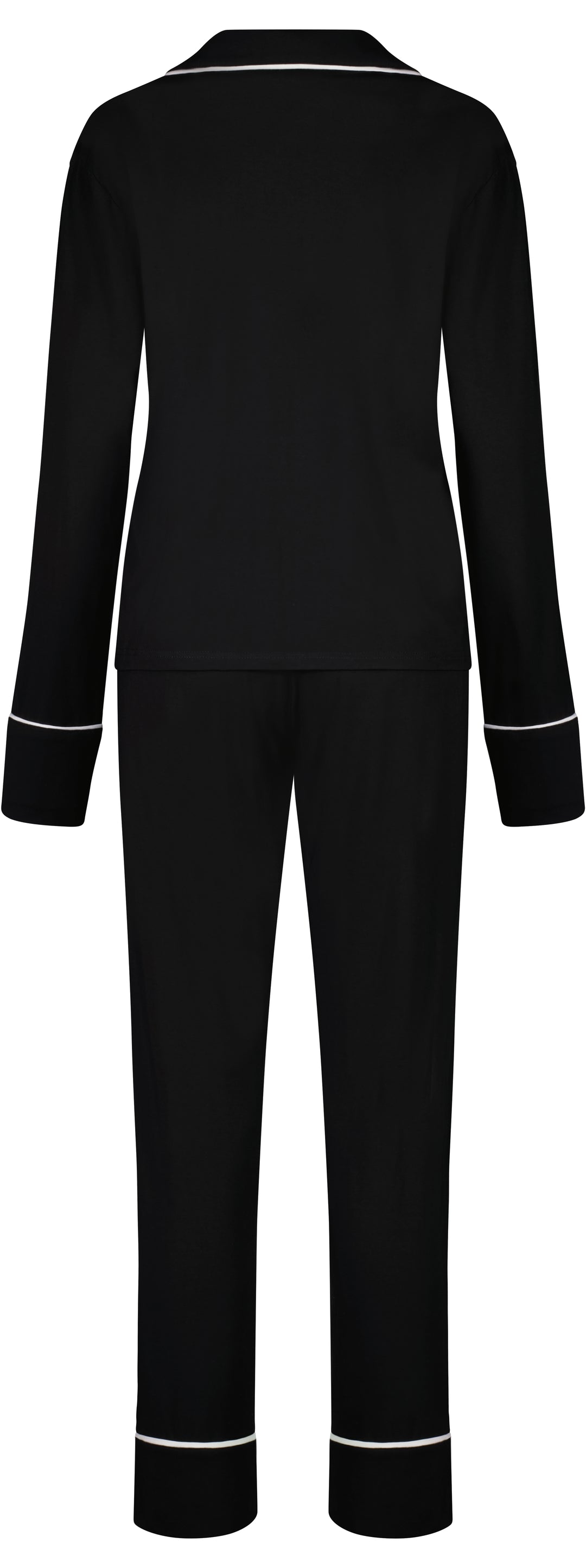 Sophia Supersoft Long PJ Set - Black