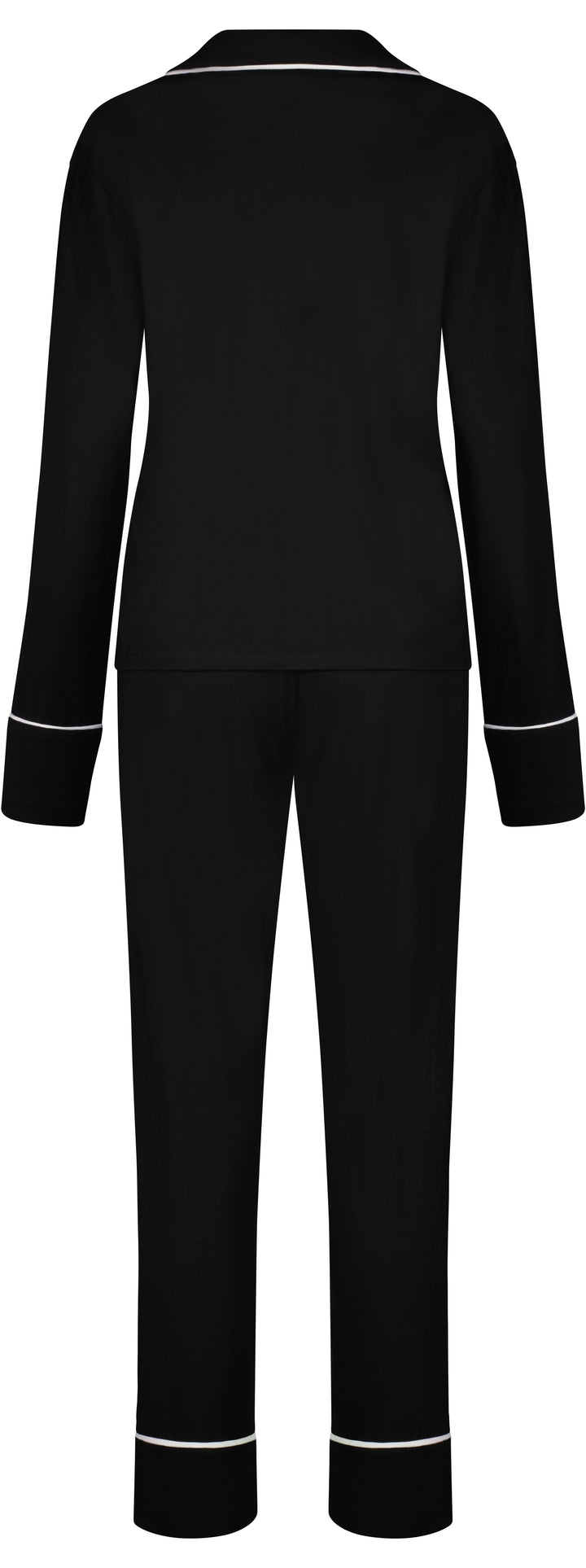 Sophia Supersoft Long PJ Set - Black